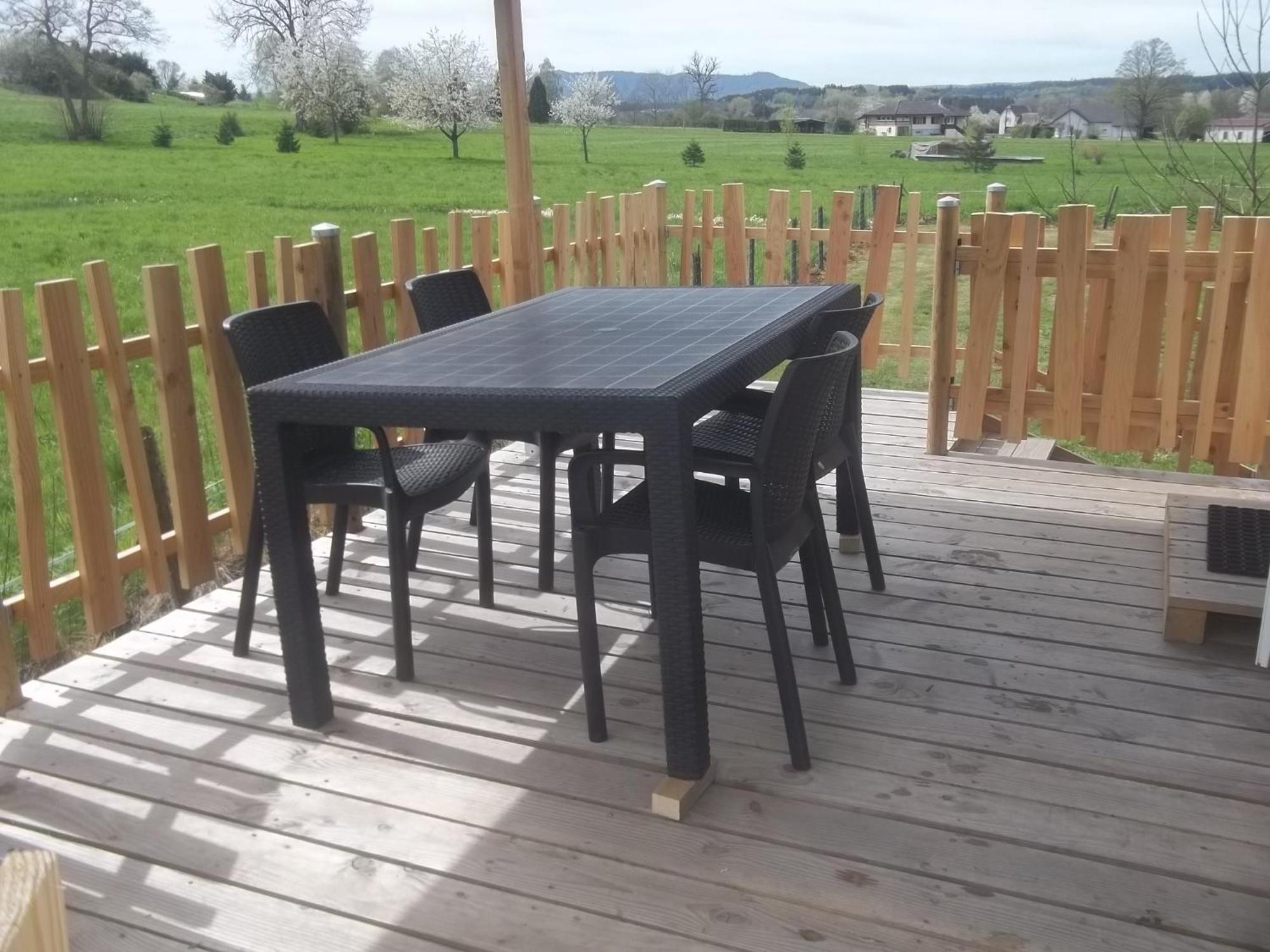 camping aire du gros pré Lesseux Extérieur photo